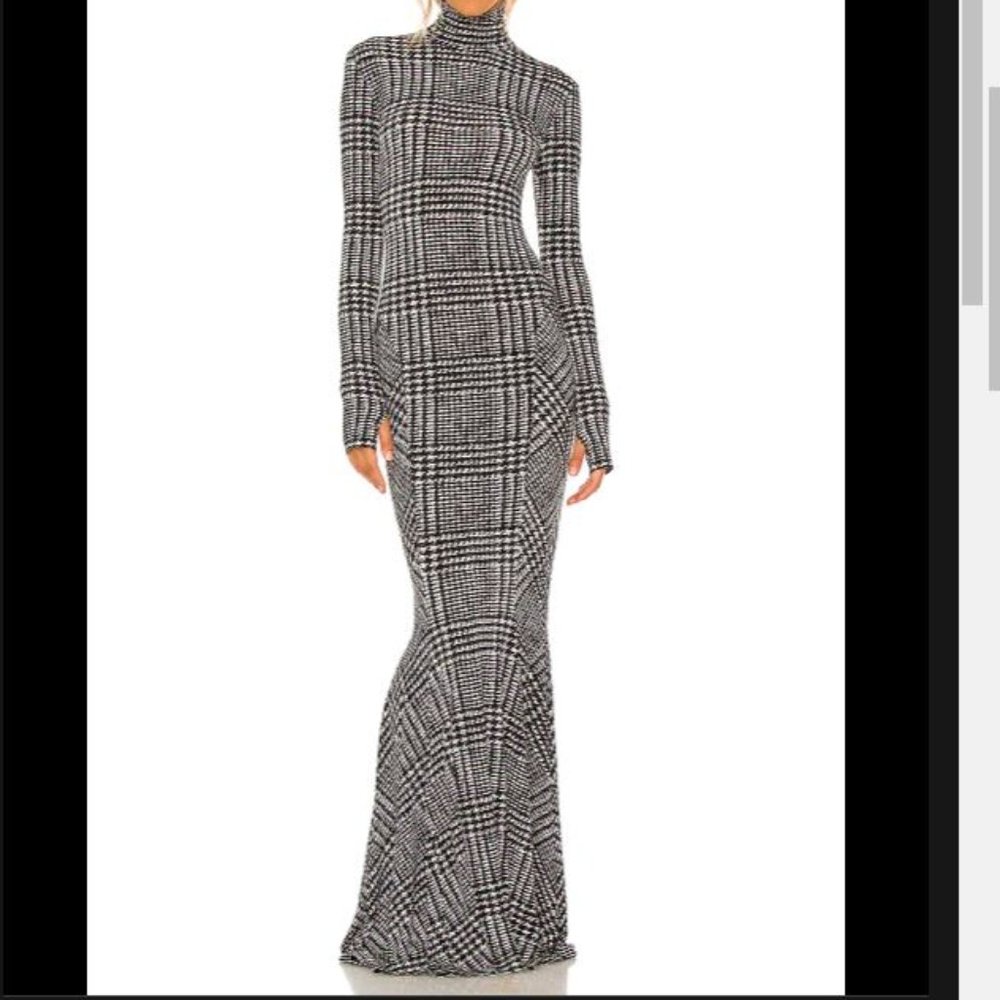 Norma Kamali TURTLE FISHTAIL GOWN
